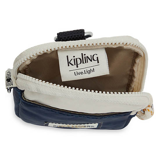 Kipling Clark Neck Pouch Handbag Beige Blauw | België 1959GS